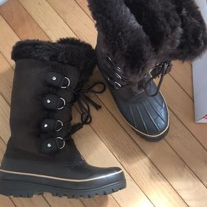 KHOMBU WOMEN BOOTS WATERPROOF